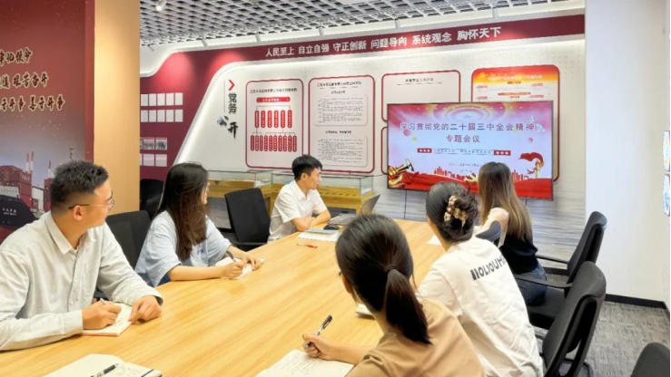 青春正當時，奮楫在遠洋 | 江蘇遠洋團組織學習貫徹黨的二十屆三中全會精神