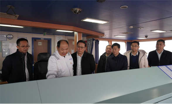 省紀(jì)委監(jiān)委派駐江蘇交控紀(jì)檢監(jiān)察組組長周奇恒 調(diào)研江蘇遠(yuǎn)洋