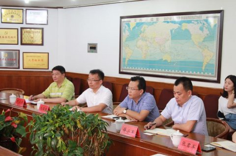 恬吉海運(yùn)來我司拜訪