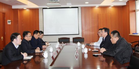 青島中遠(yuǎn)海運(yùn)物流有限公司來(lái)我司拜訪(fǎng)