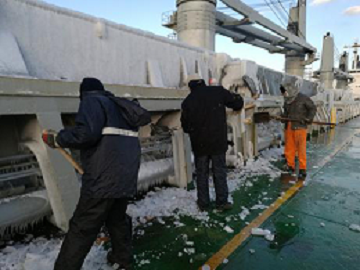 攻堅克難保船期，砥礪奮進爭效益——泰州輪第112航次備艙紀實